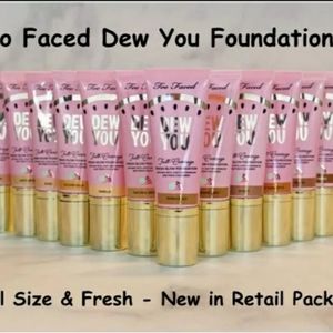 Too Faced Dew You Liquid Foundation NIB